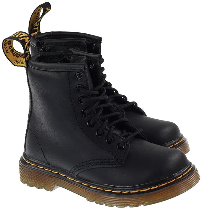 Dr Martens Shoes Infants 1460 Softy T Black