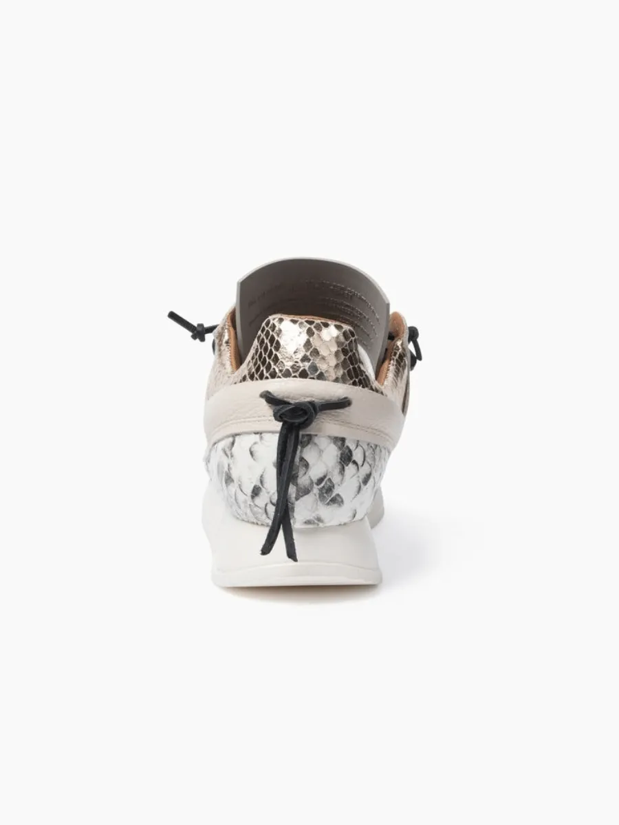 Esseutesse Python Sneaker - Ivory