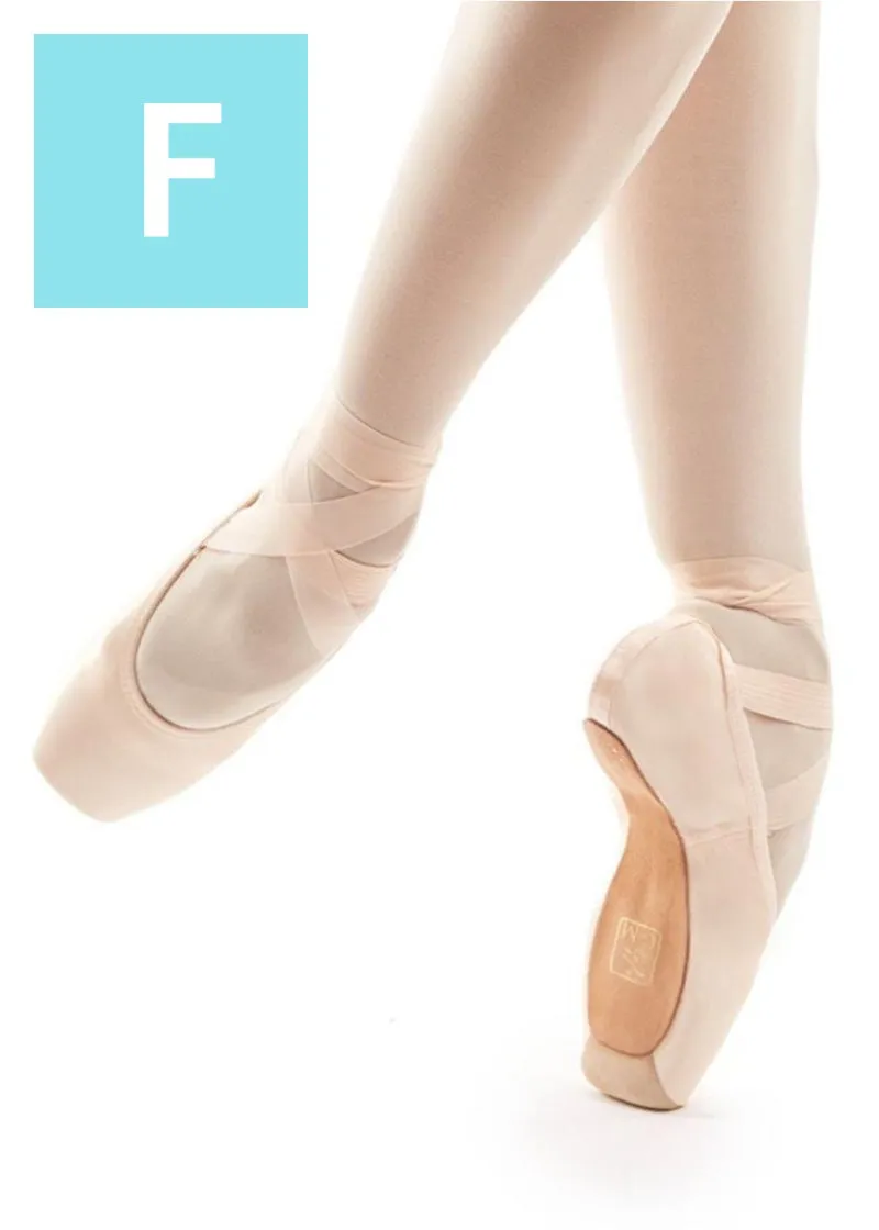 Europa Sculpted Fit Low Heel Pointe Shoe - Pink (FeatherFlex)