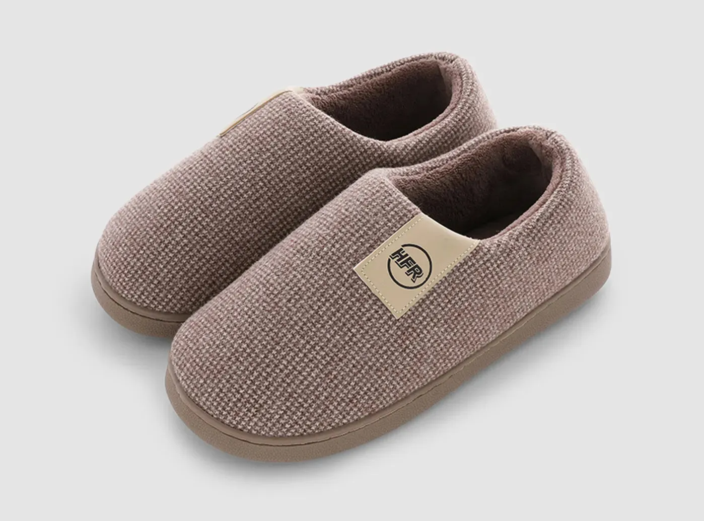 FitVille Men's Cozy Indoor Slippers