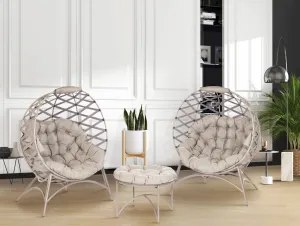 Flowerhouses Cozy Ball Chair Conversation Set