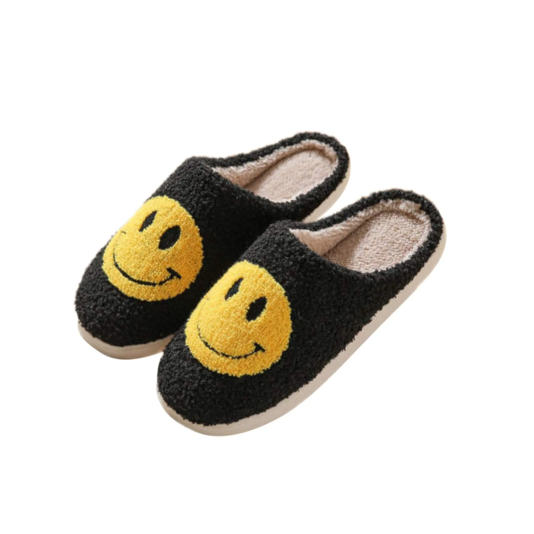 Fluffy Smile Slippers - Variants