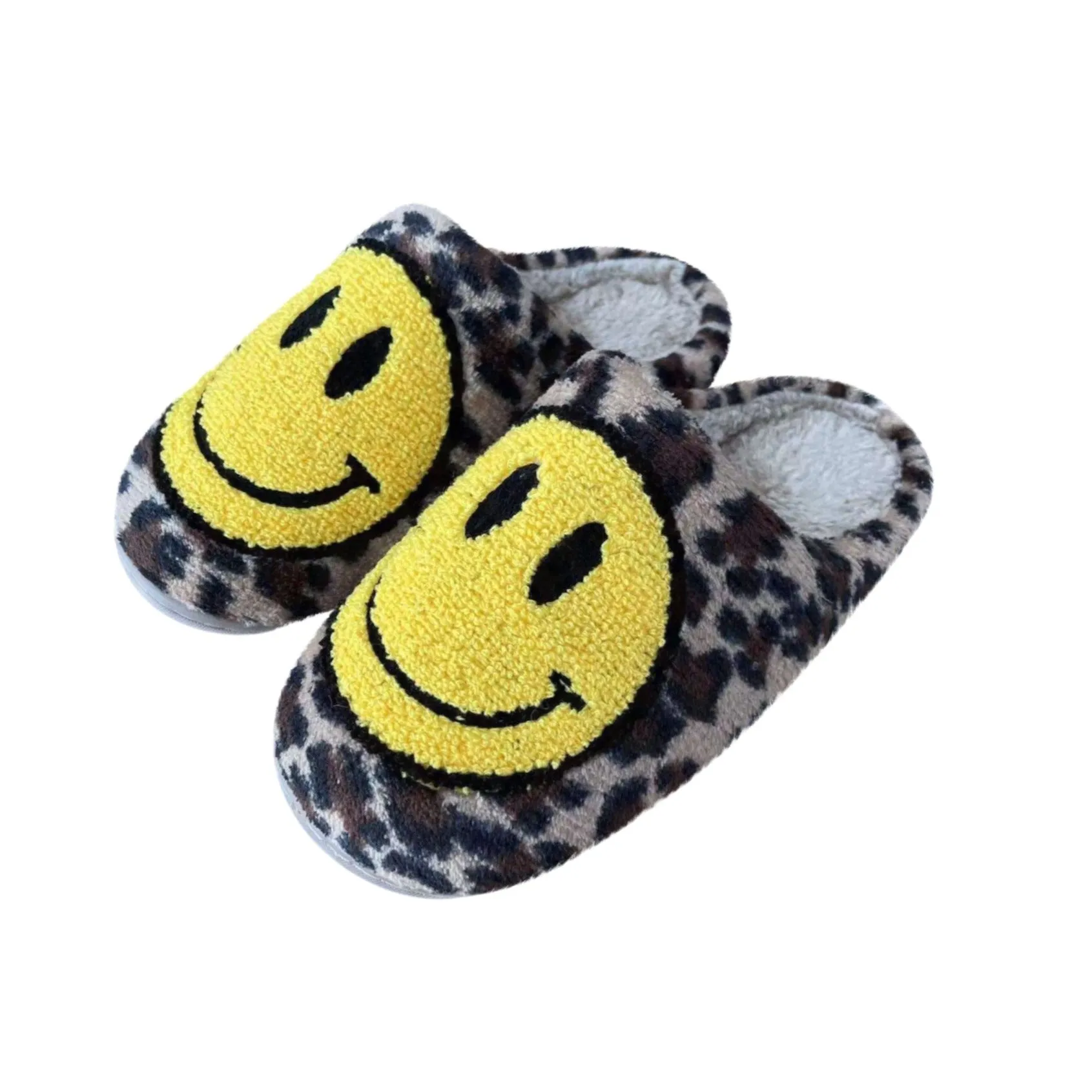 Fluffy Smile Slippers - Variants