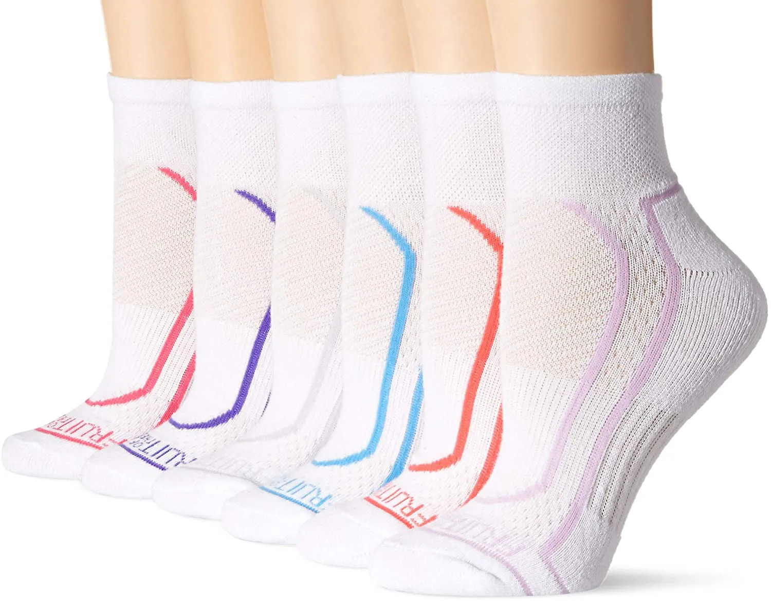 Fruit of the Loom womens Active 6 Pair Pack Socks