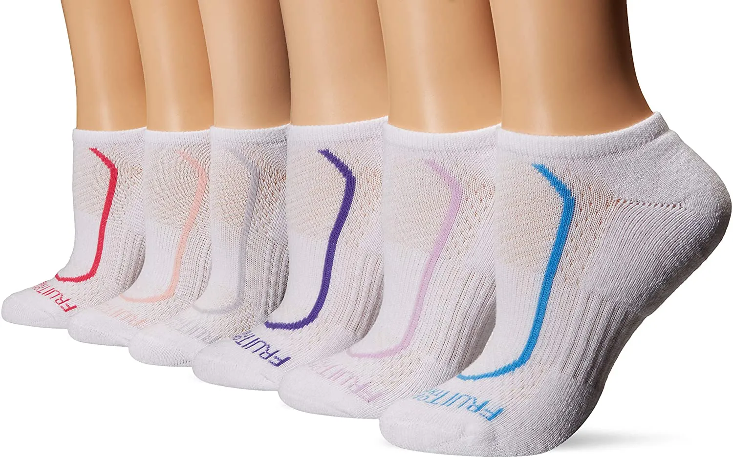 Fruit of the Loom womens Active 6 Pair Pack Socks