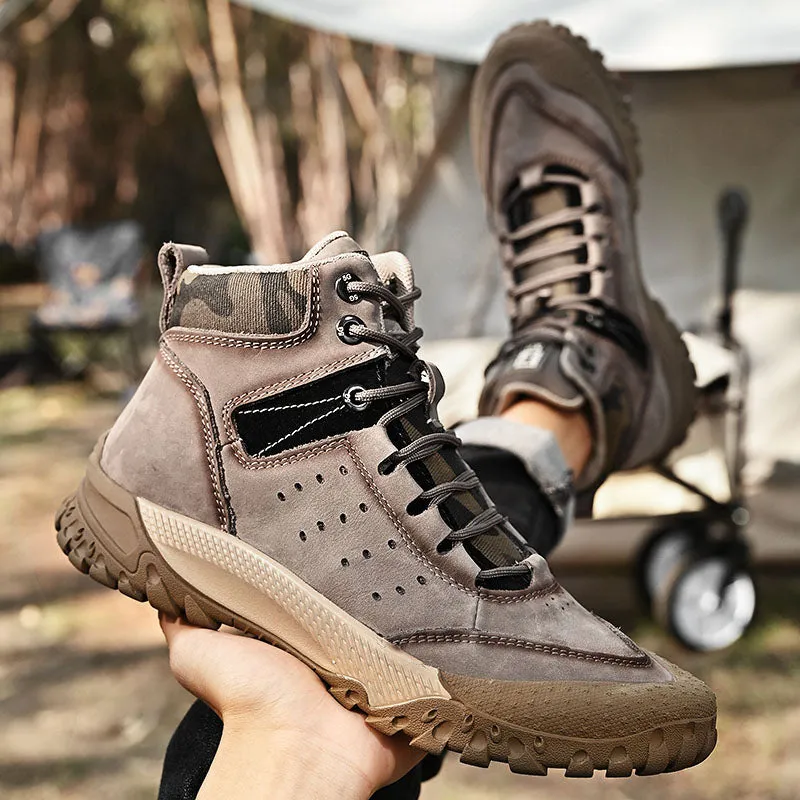 Genuine Leather Boots & Outdoor Tactical Shoes For Men | 0531