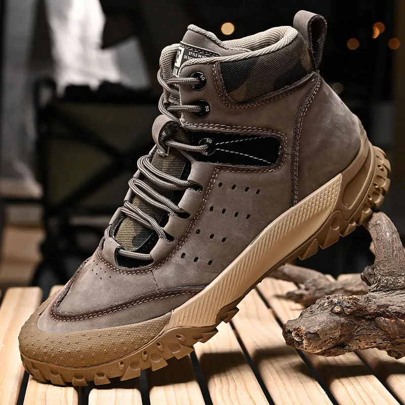 Genuine Leather Boots & Outdoor Tactical Shoes For Men | 0531