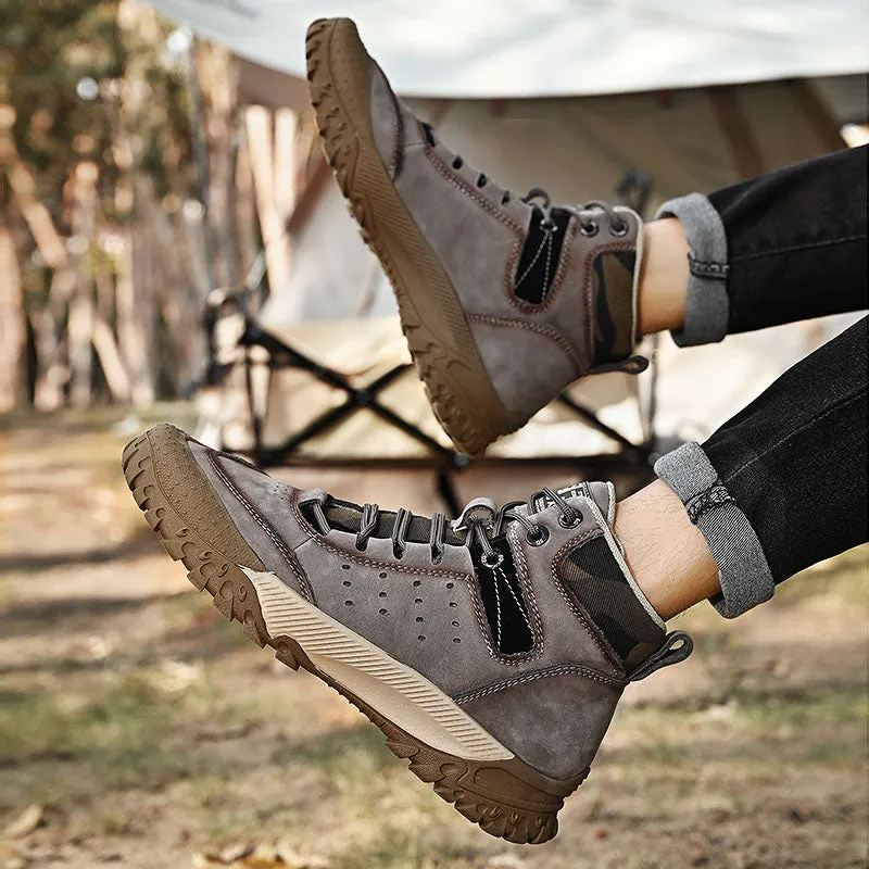 Genuine Leather Boots & Outdoor Tactical Shoes For Men | 0531