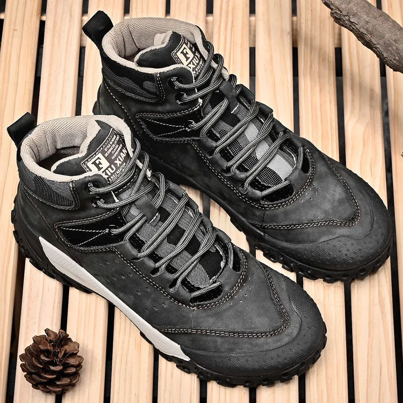 Genuine Leather Boots & Outdoor Tactical Shoes For Men | 0531