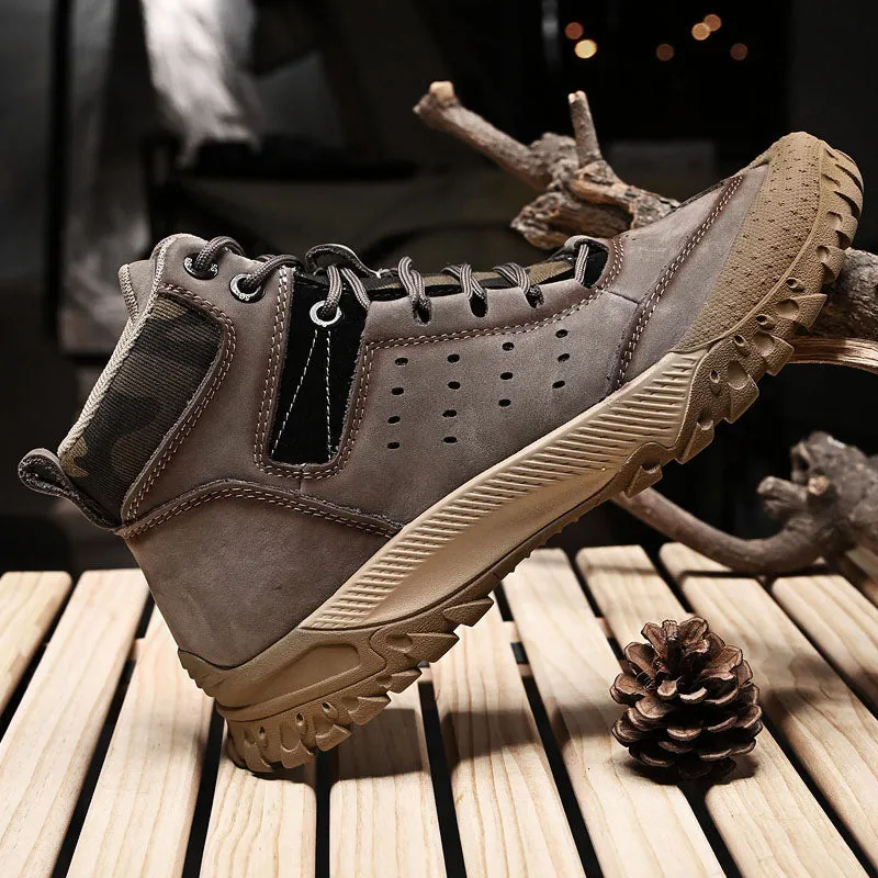 Genuine Leather Boots & Outdoor Tactical Shoes For Men | 0531