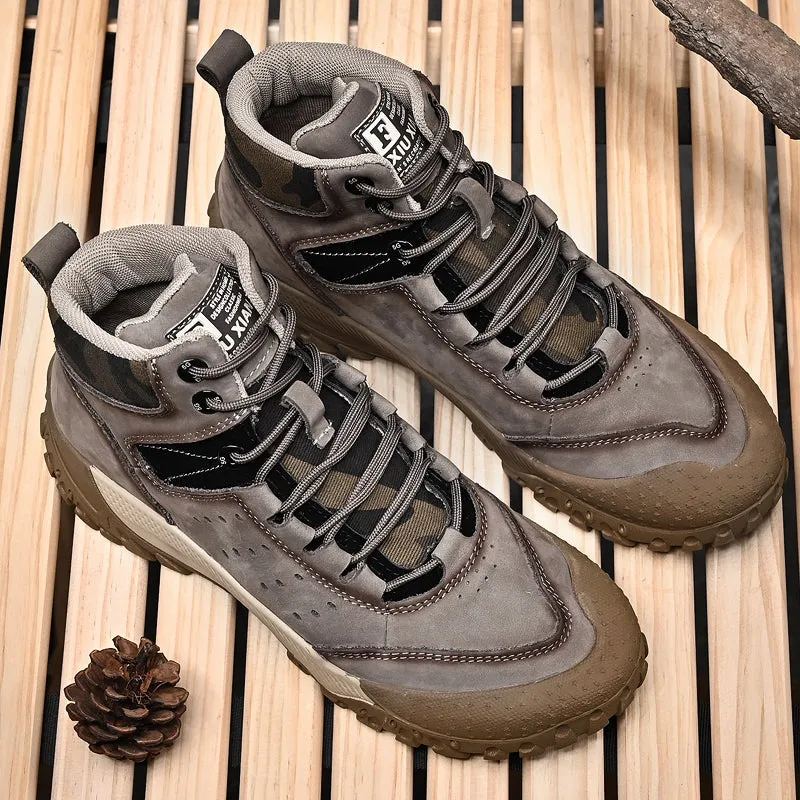 Genuine Leather Boots & Outdoor Tactical Shoes For Men | 0531