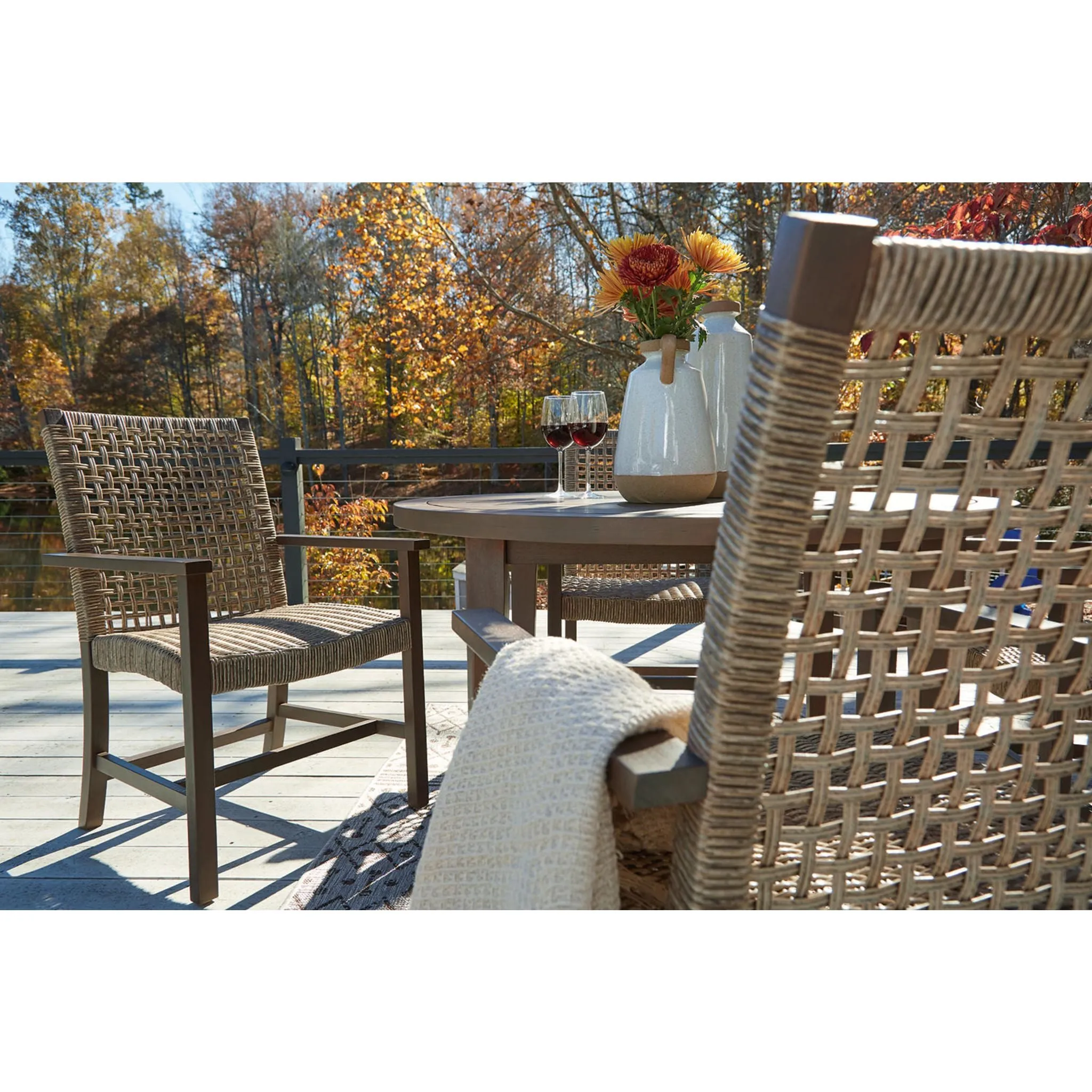 Germalia 3 Piece Outdoor Table Set