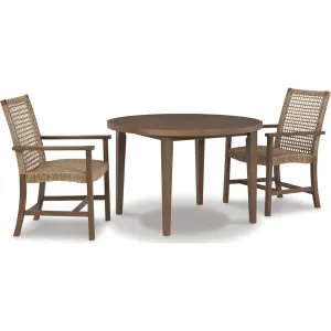 Germalia 3 Piece Outdoor Table Set