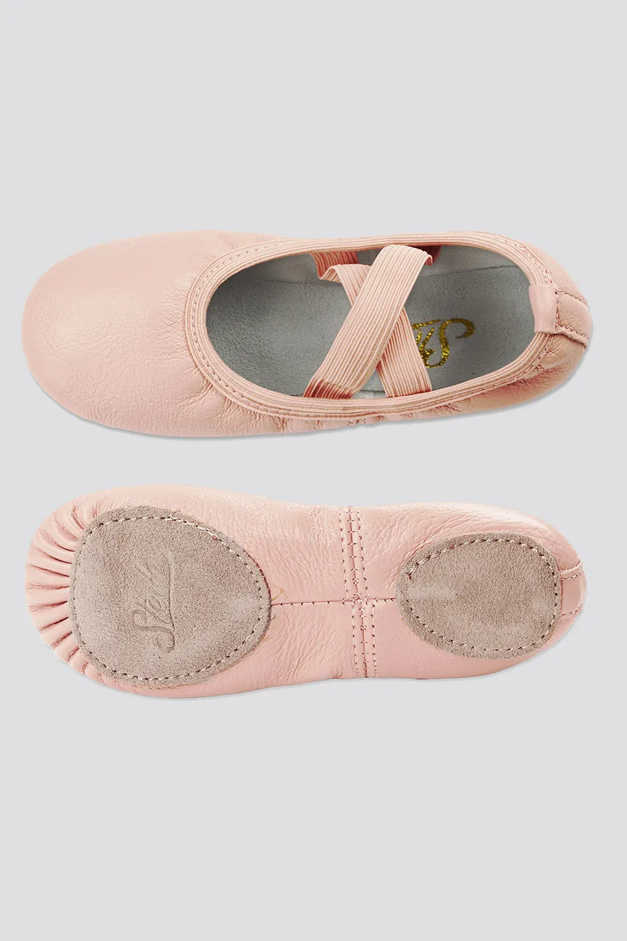 Girl's Premium Leather Ballet Shoes (Split Sole)