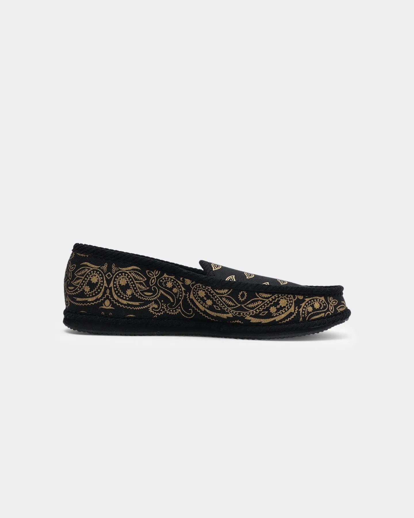 Goat Crew Bandana Slipper Black/Gold