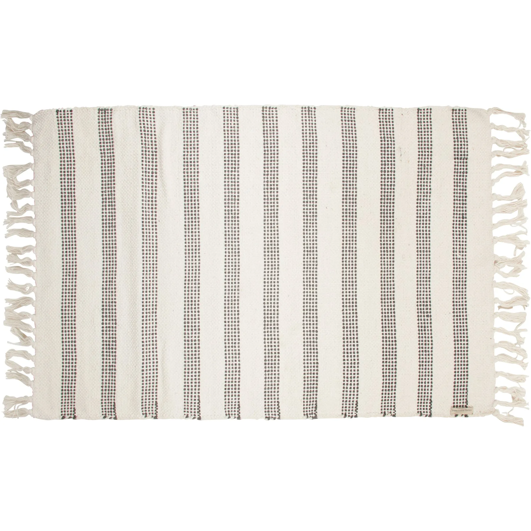 Gray Stripe Rug