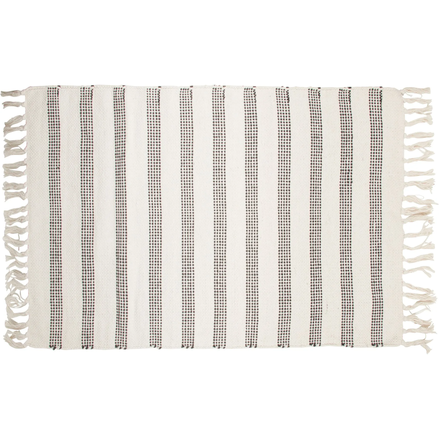 Gray Stripe Rug