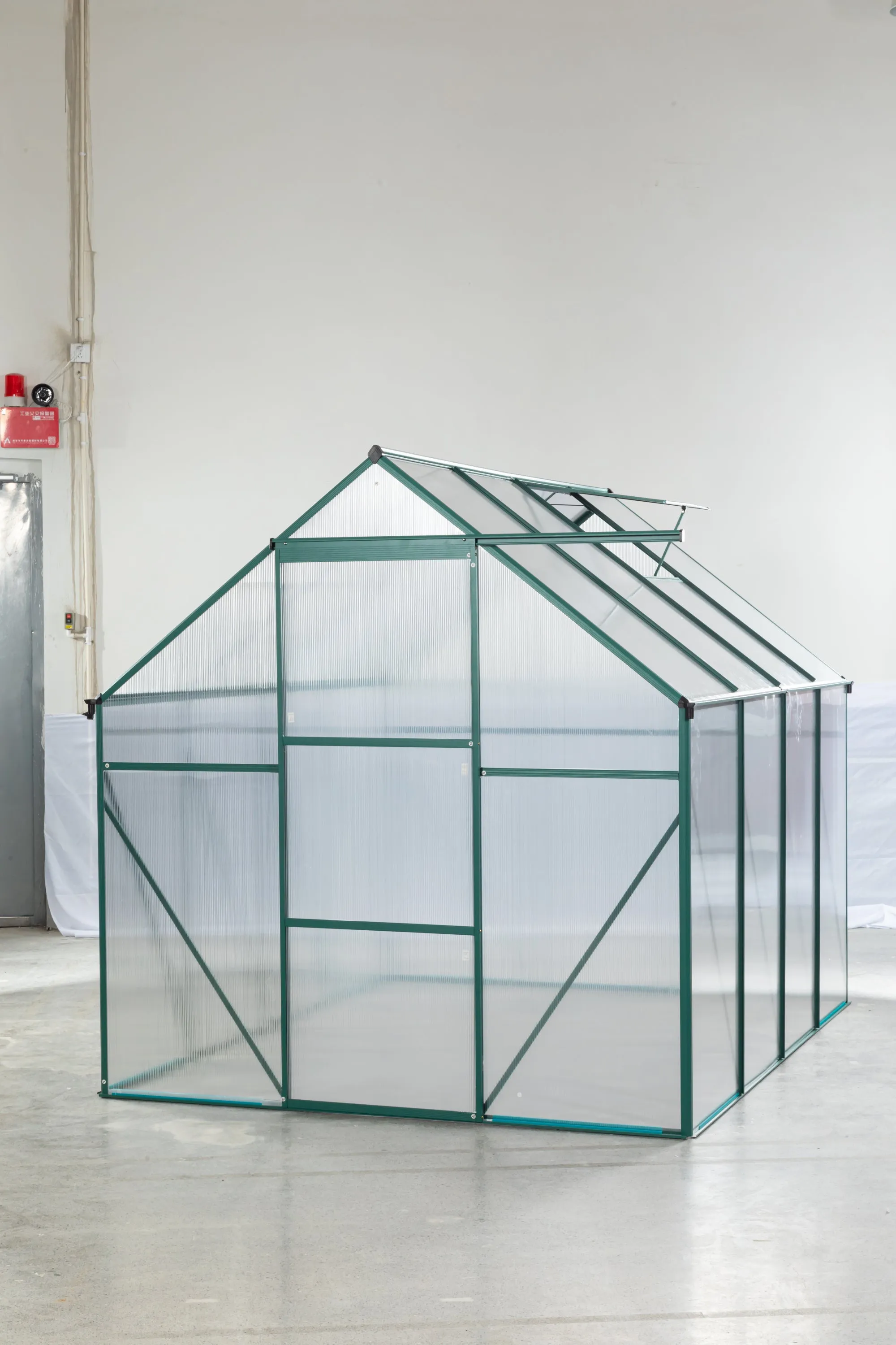 Green-6 x 8 FT Outdoor Patio Greenhouse