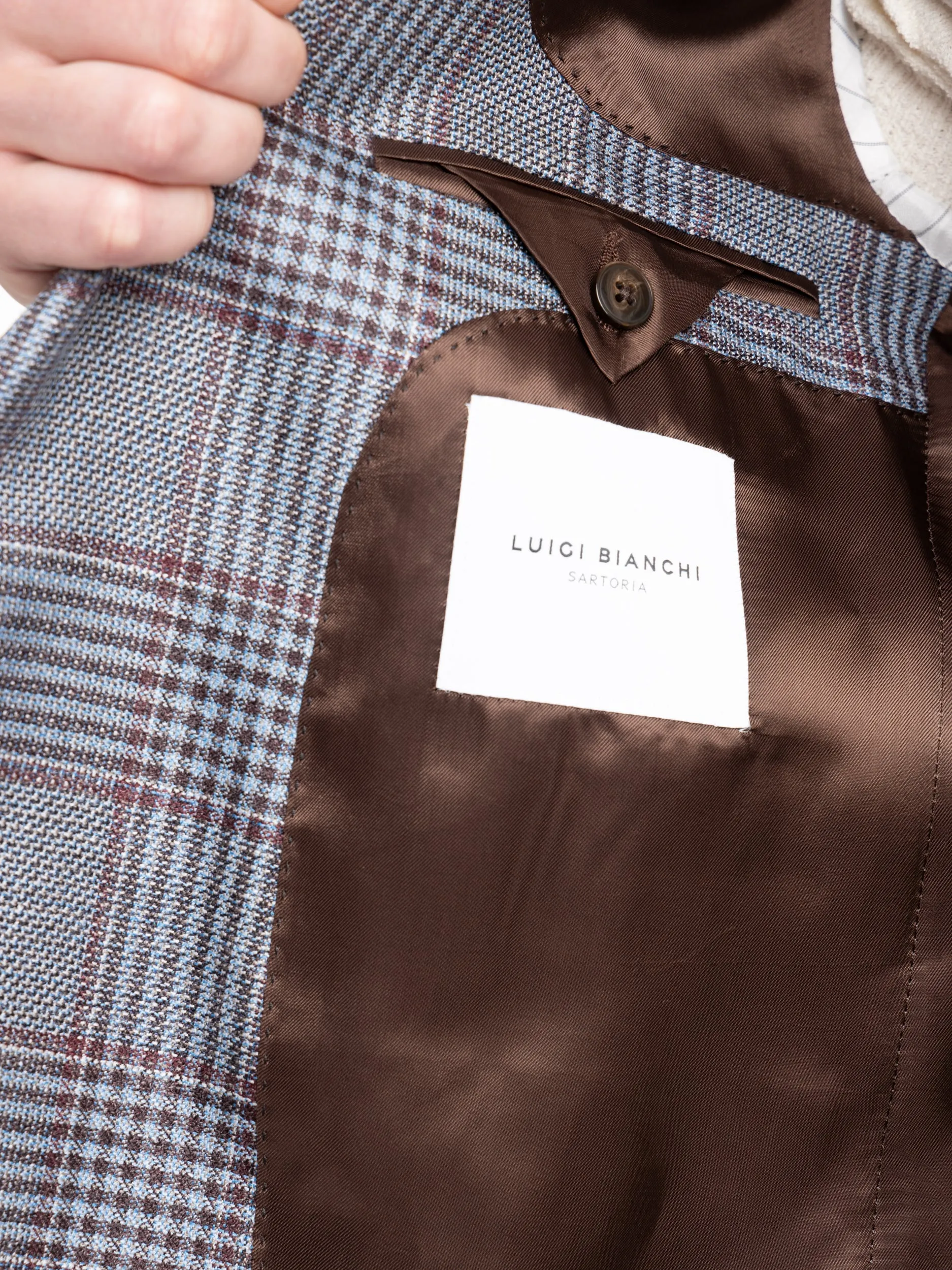 Grey/Red Check Sport Jacket