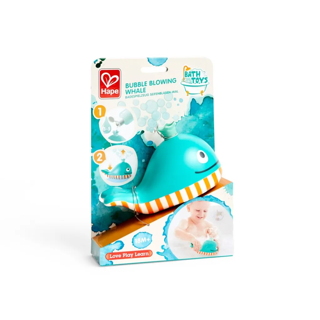 Hape Bubbling Whale Bath Toy