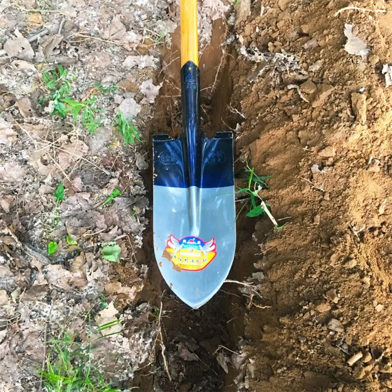 Heavy-Duty Agricultural Multipurpose Manganese Steel Shovel