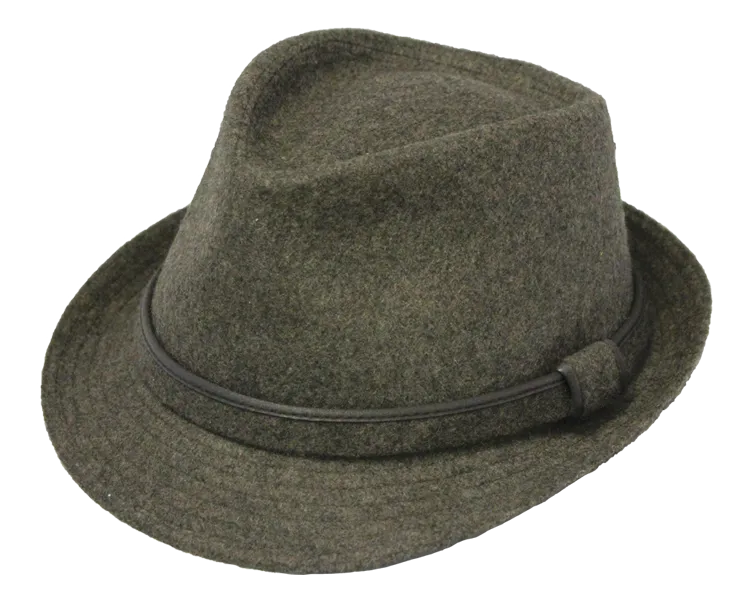 Henschel Hat Company | Leesburg Felt Fedora Hat