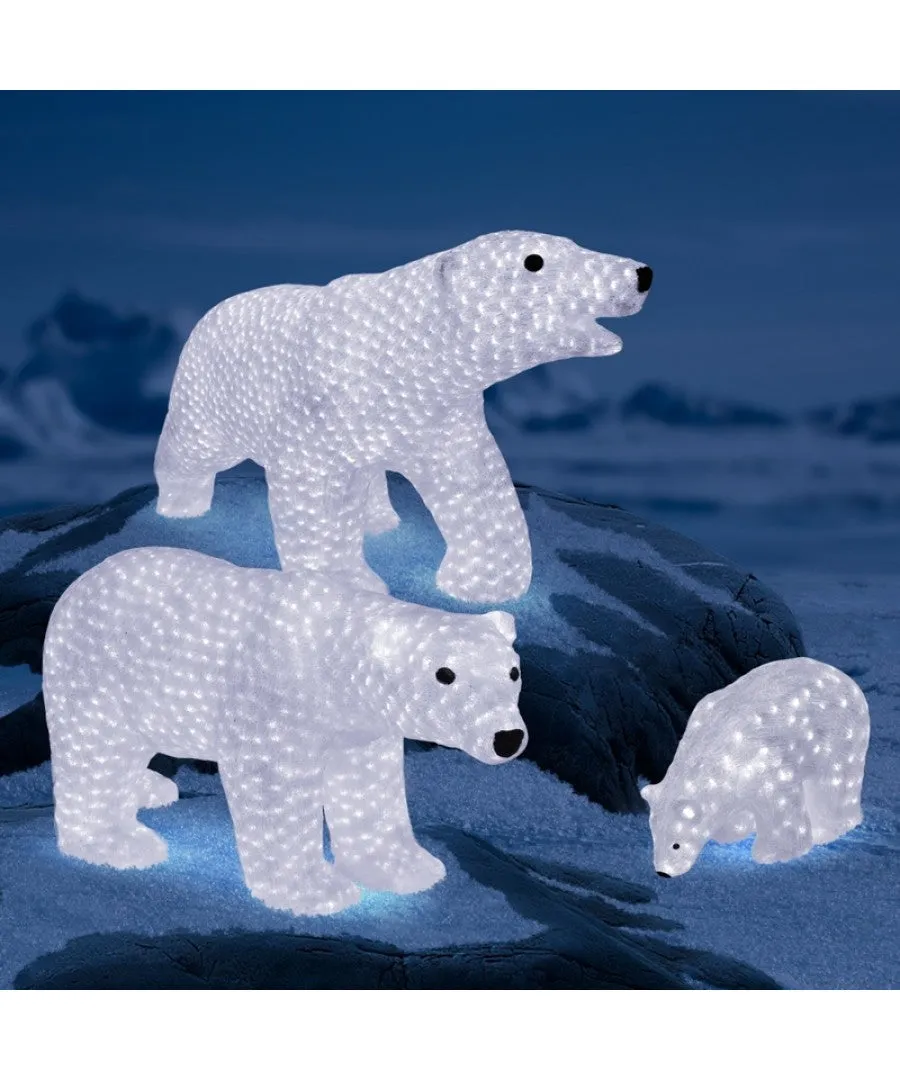 Illuminated Mommy Polar Bear