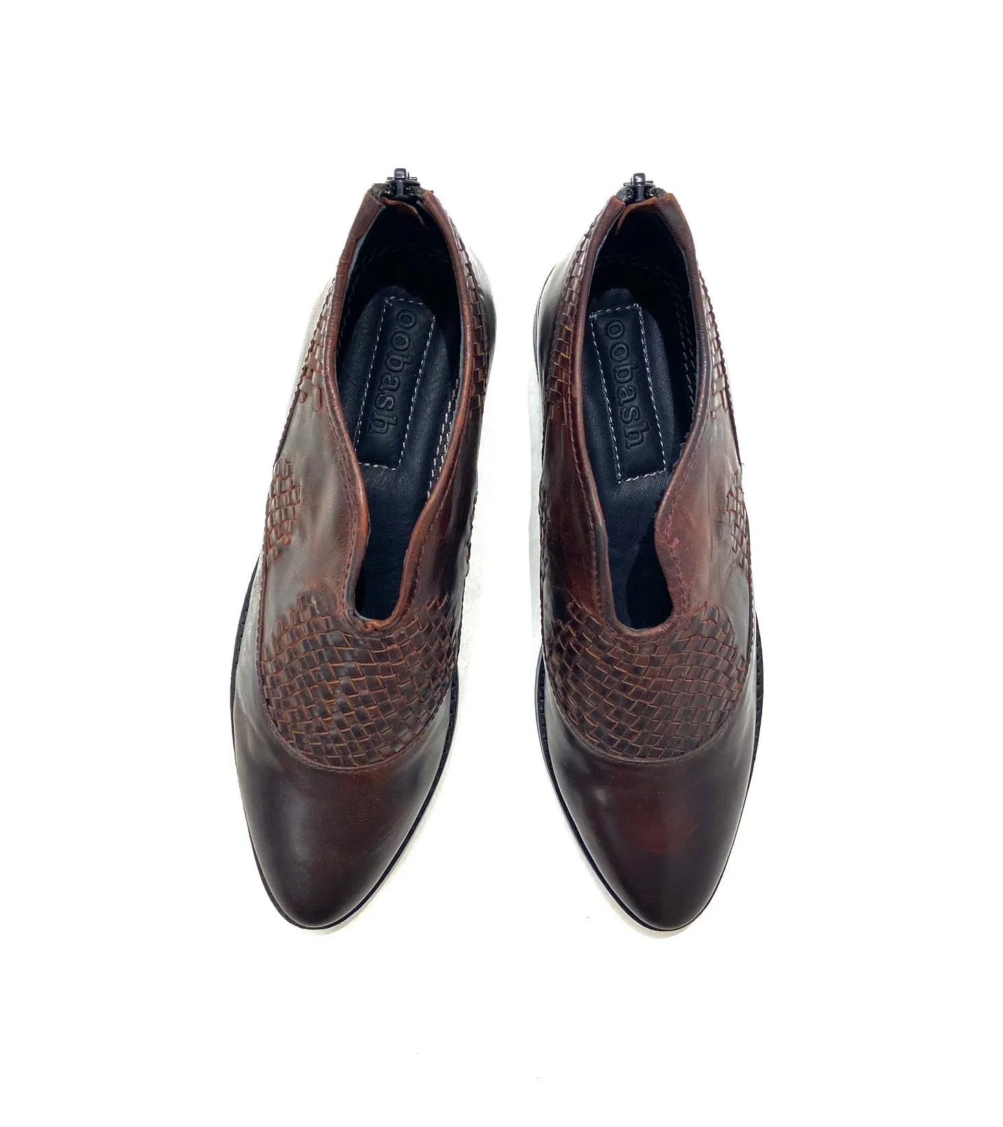 Izabella Burgundy Woven Loafer