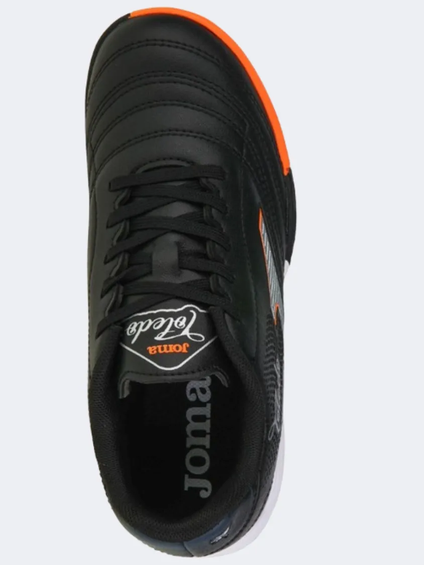 Joma Toledo Kids Turf Shoes Black/Orange/White