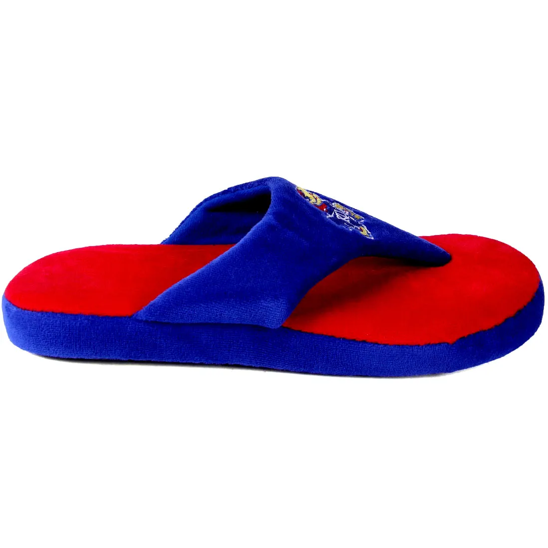 Kansas Jayhawks Comfy Feet Flip Flop Slippers