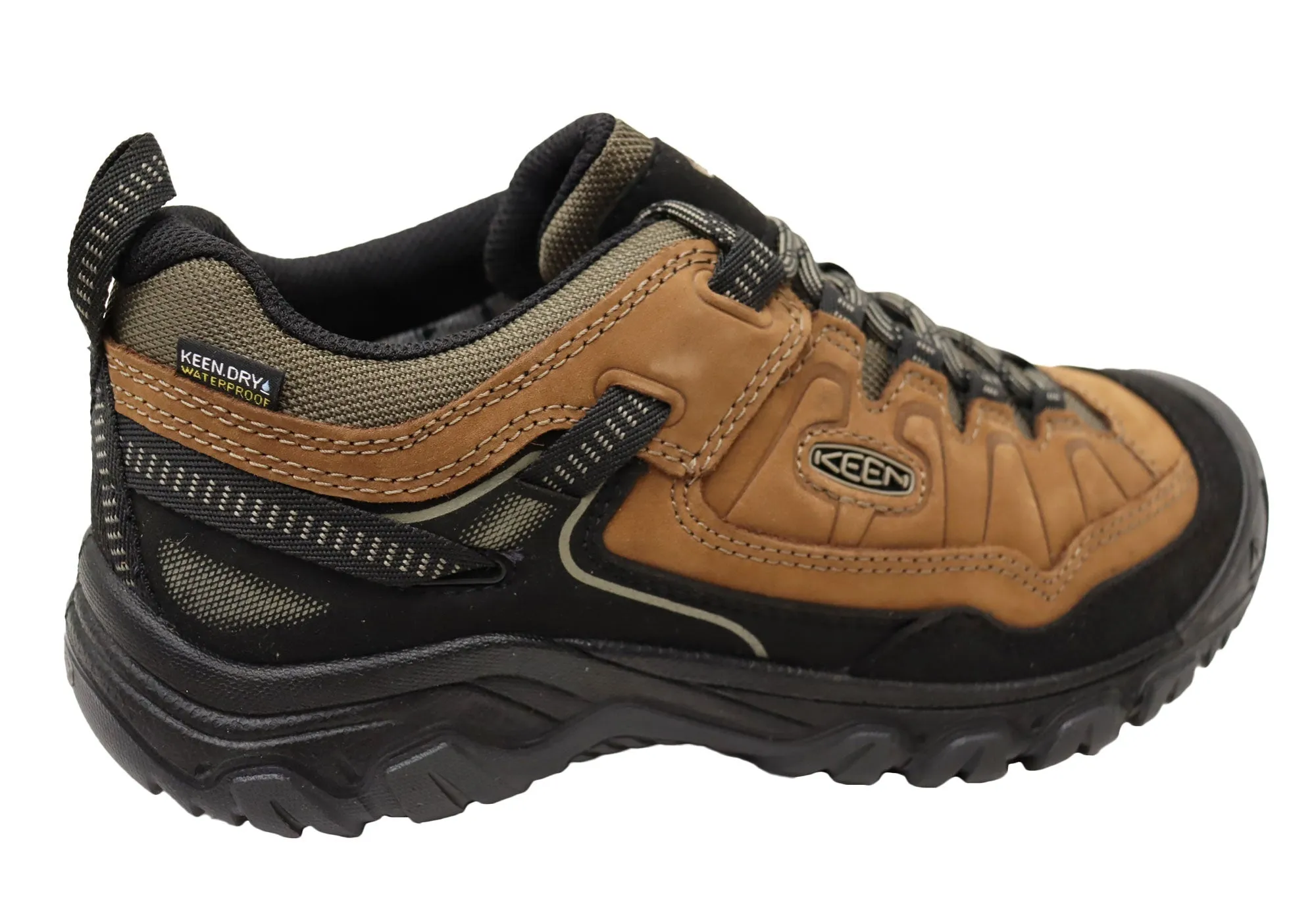 Keen Mens Comfortable Targhee IV Waterproof Hiking Shoes