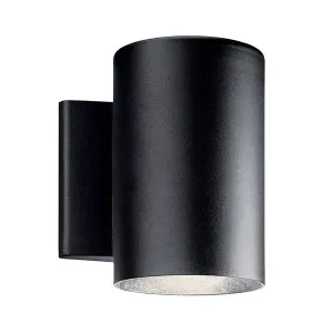 Kichler 11309BKTLED  Cylinder 3000K LED 7” Wall Light