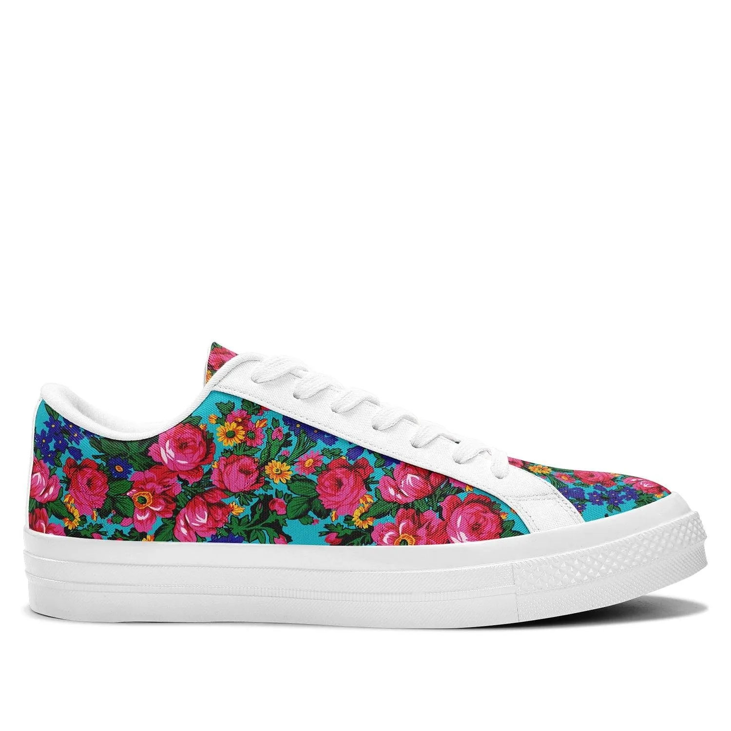 Kokum's Revenge - Sky Aapisi Low Top Canvas Shoes White Sole