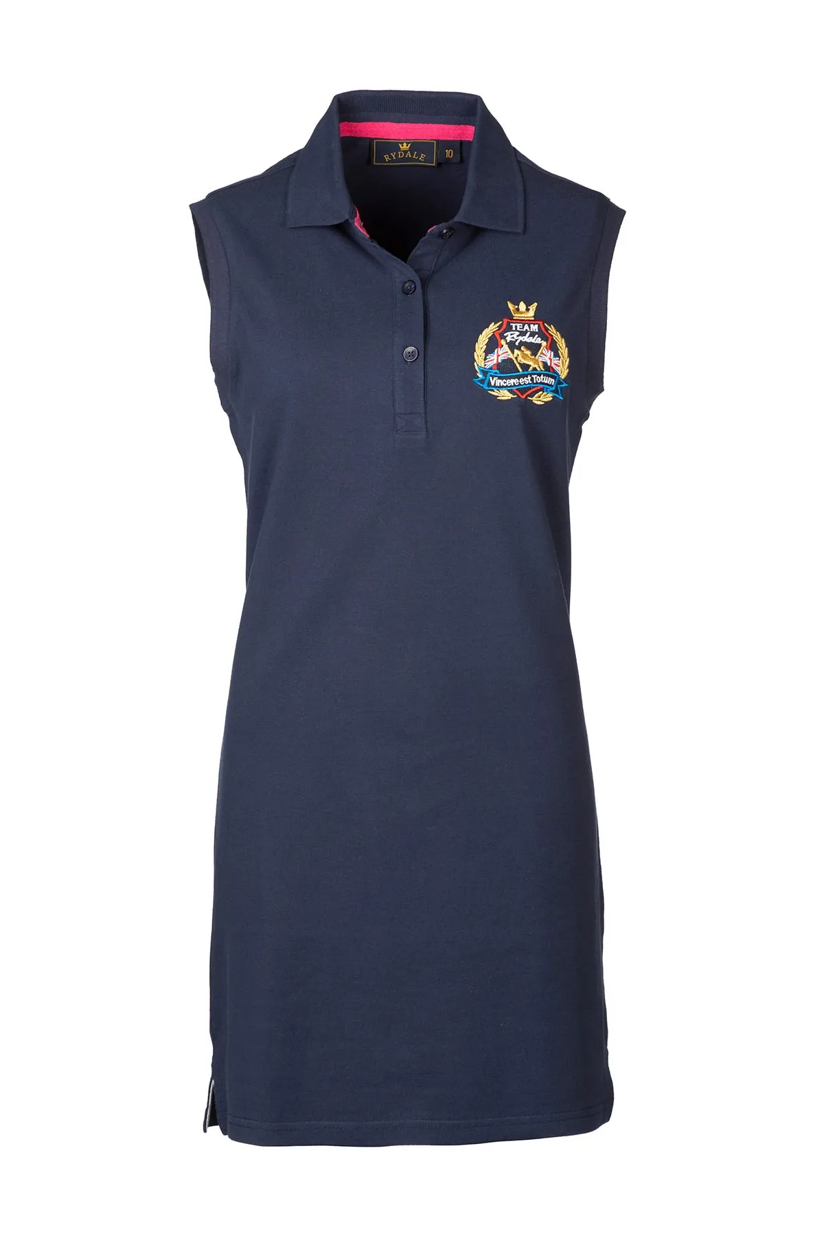 Ladies Sleeveless Polo Dress - Charlie