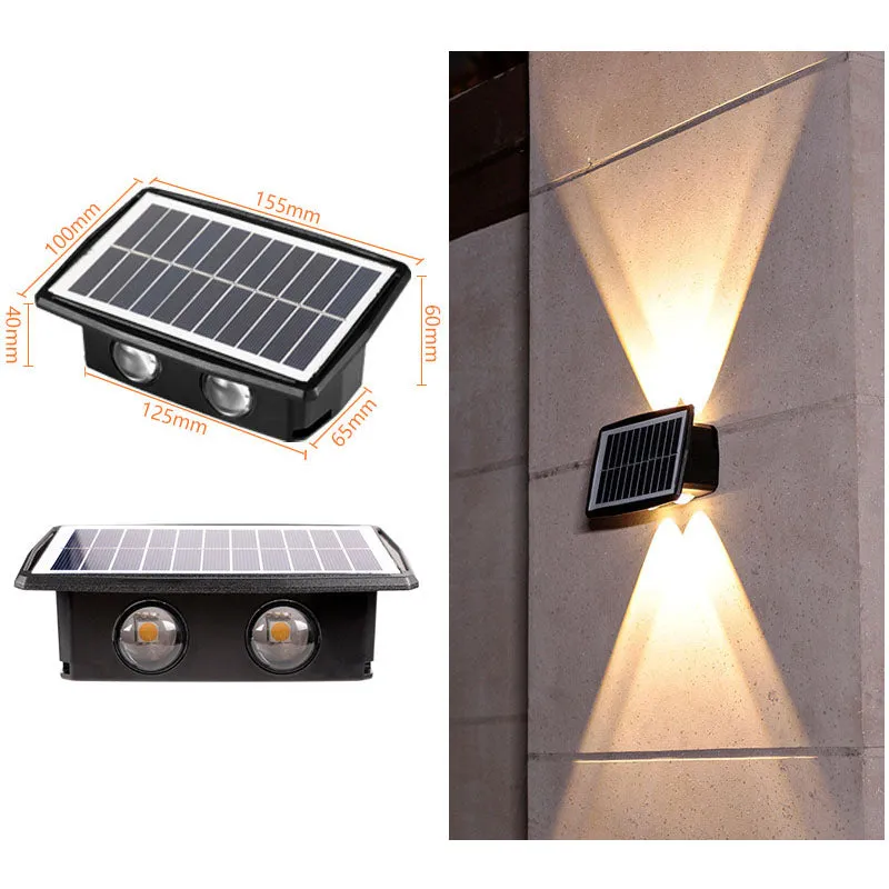 LED Up and Down Lights Outdoor Wall Light-Multi Color