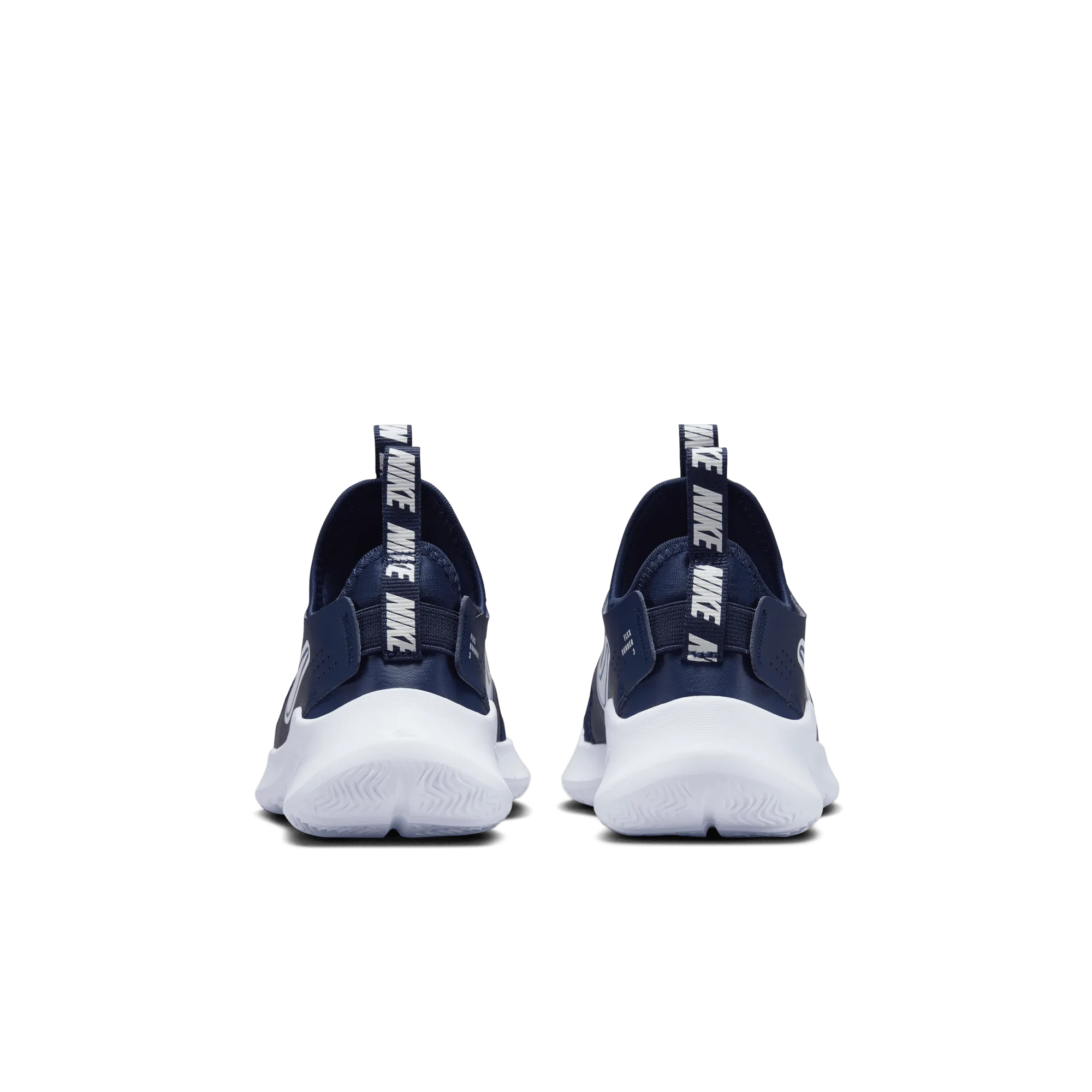 Little Kids' Nike Flex Runner 3 Shoes (403 - Midnight Navy/White)