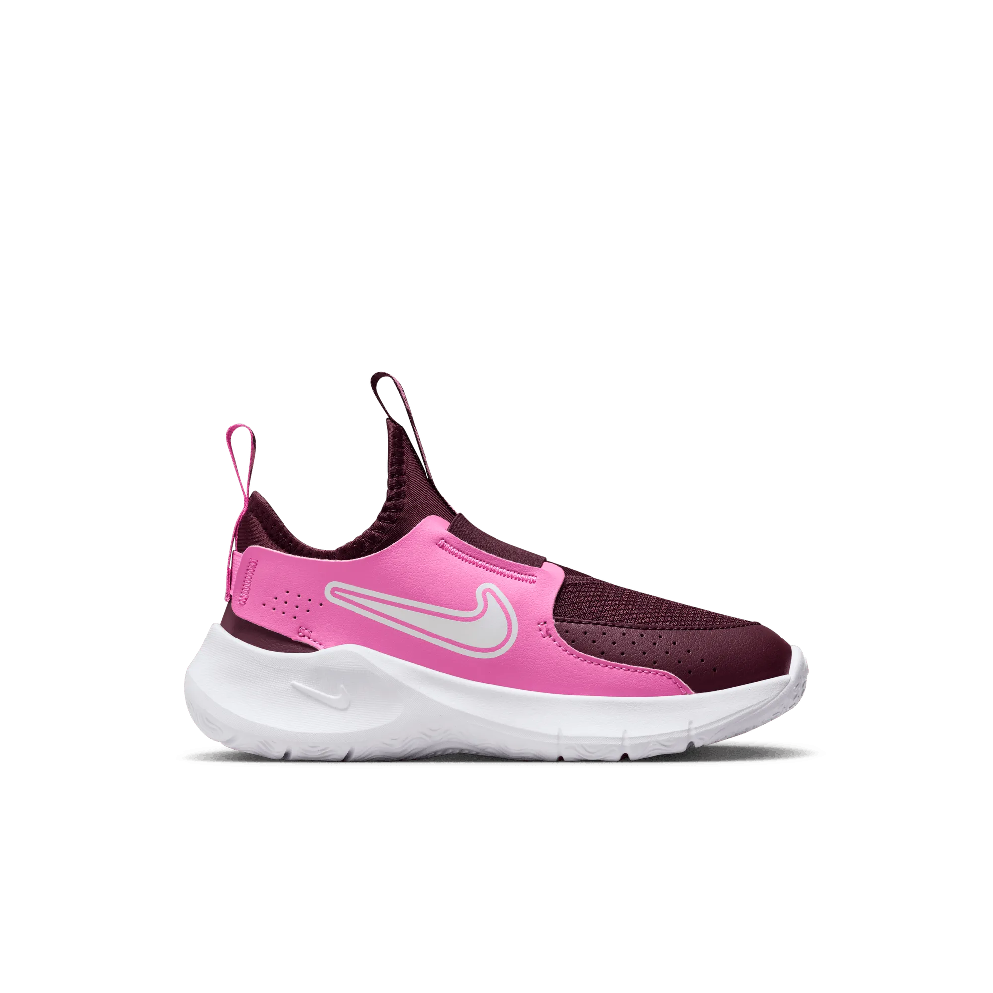 Little Kids' Nike Flex Runner 3 Shoes (603 - Burgundy Crush/White-Playful Pink)