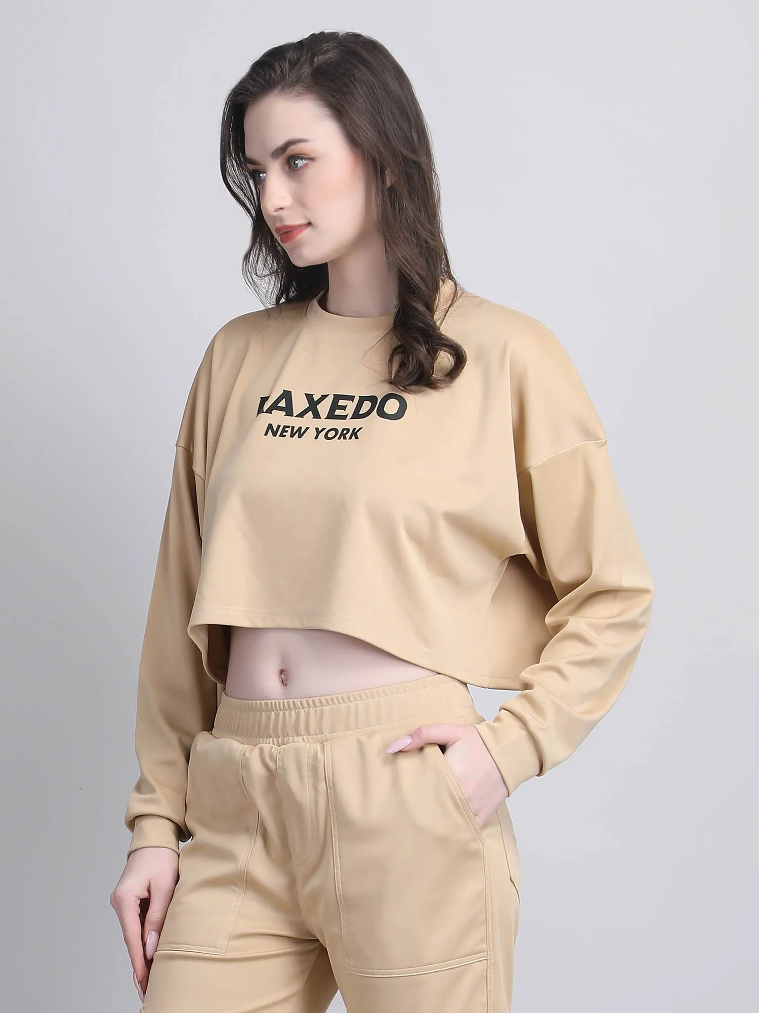 long sleeve crop top - aesthetic crop tops