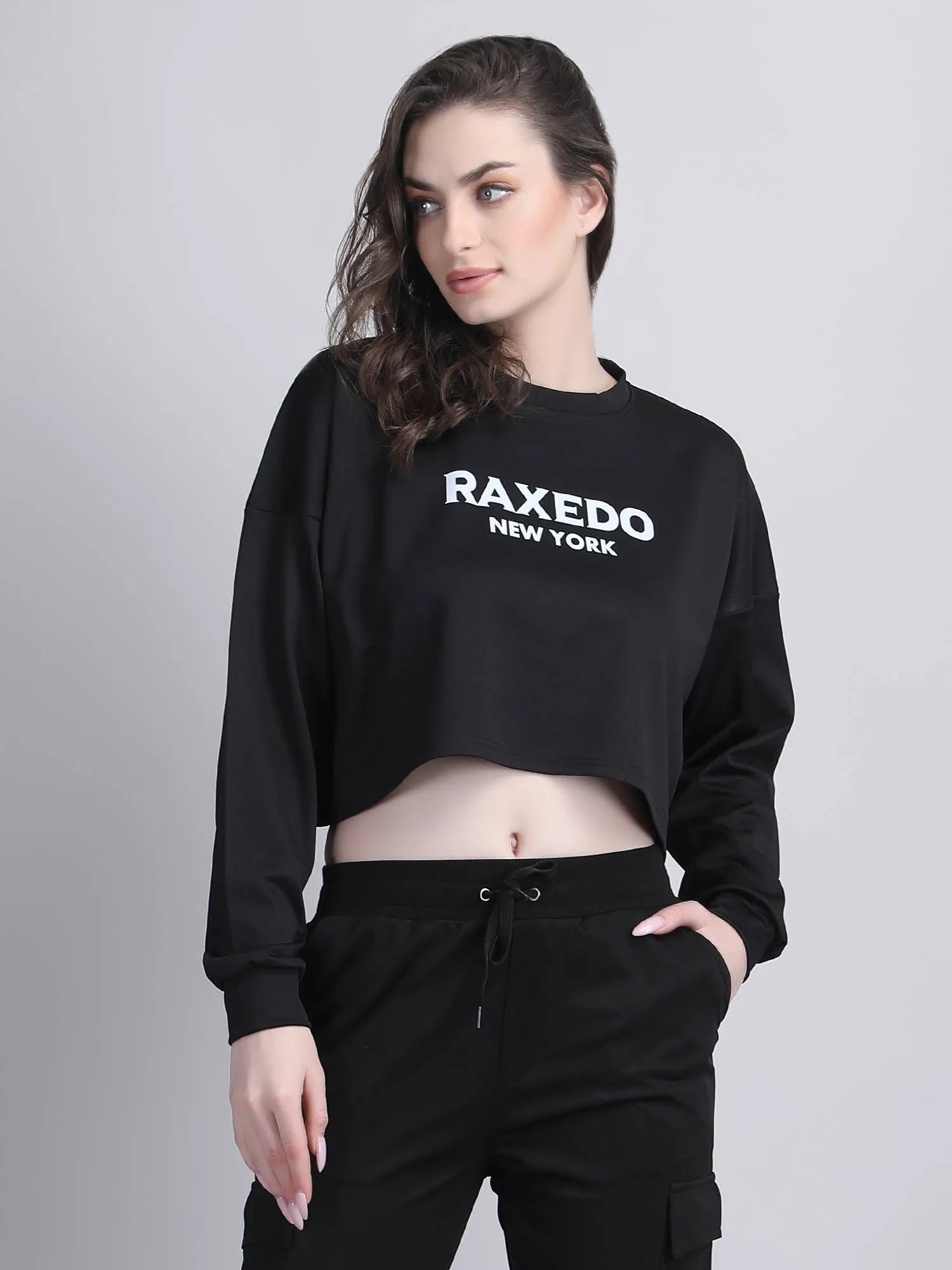 long sleeve crop top - aesthetic crop tops