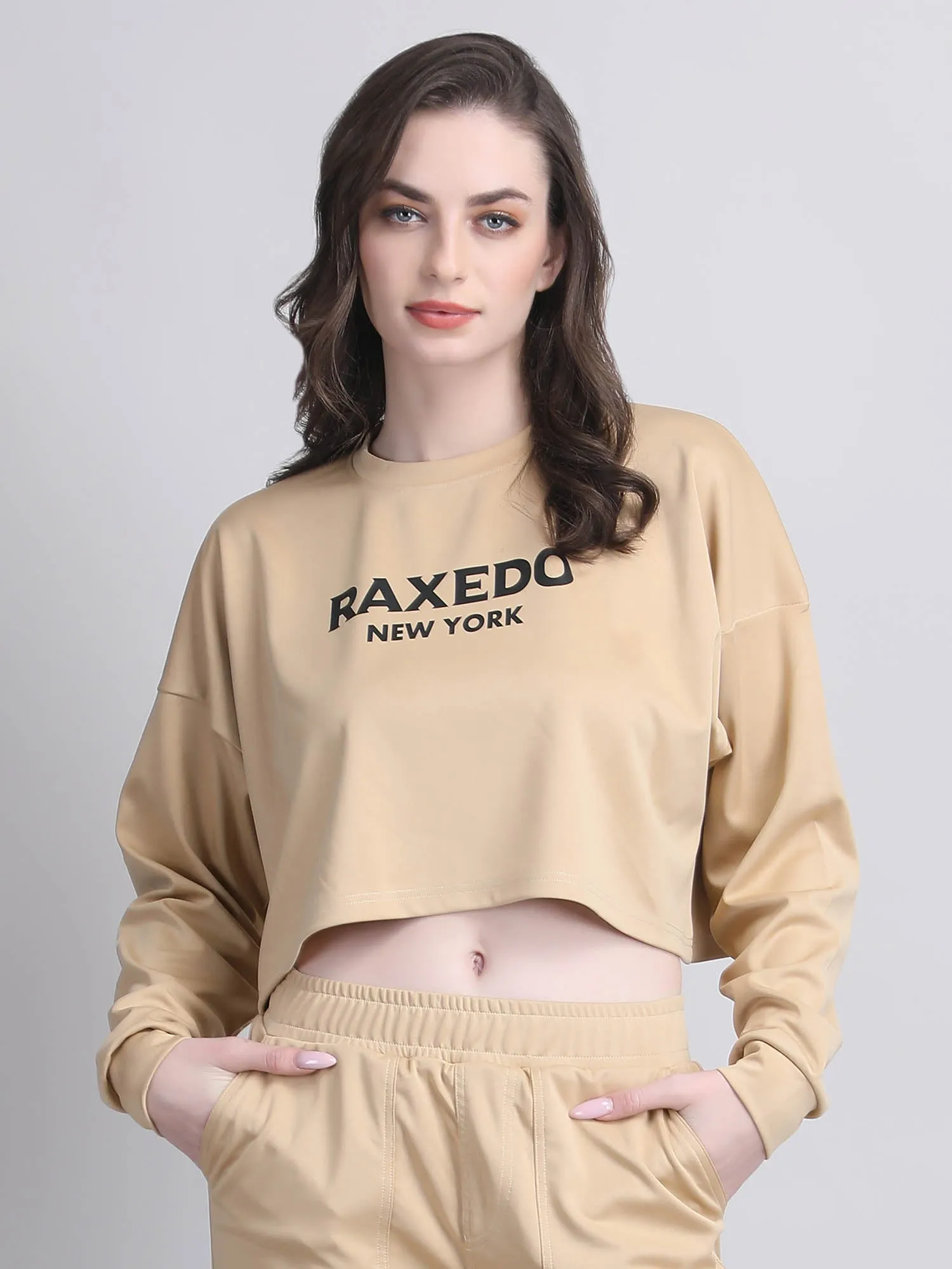 long sleeve crop top - aesthetic crop tops