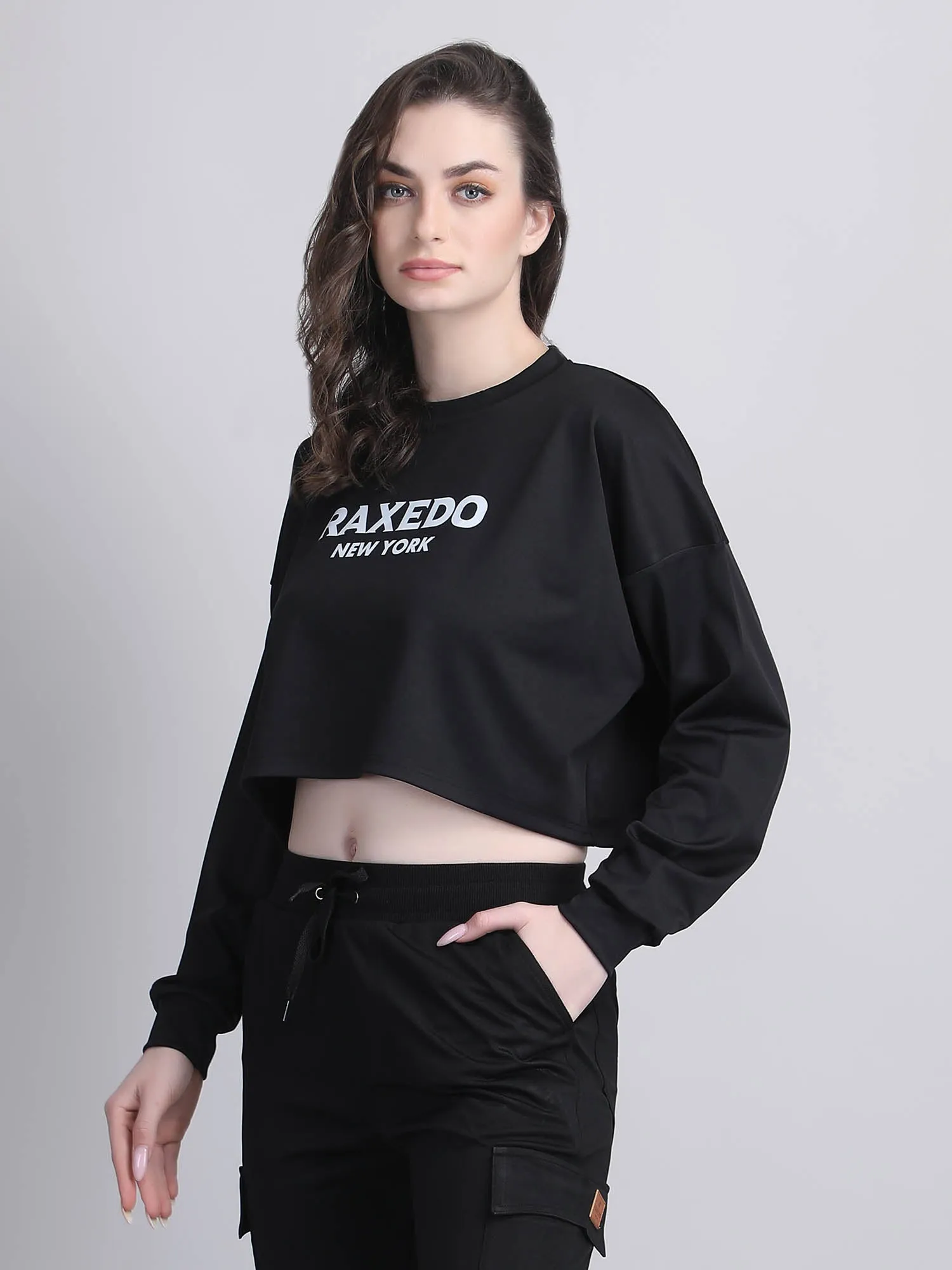 long sleeve crop top - aesthetic crop tops