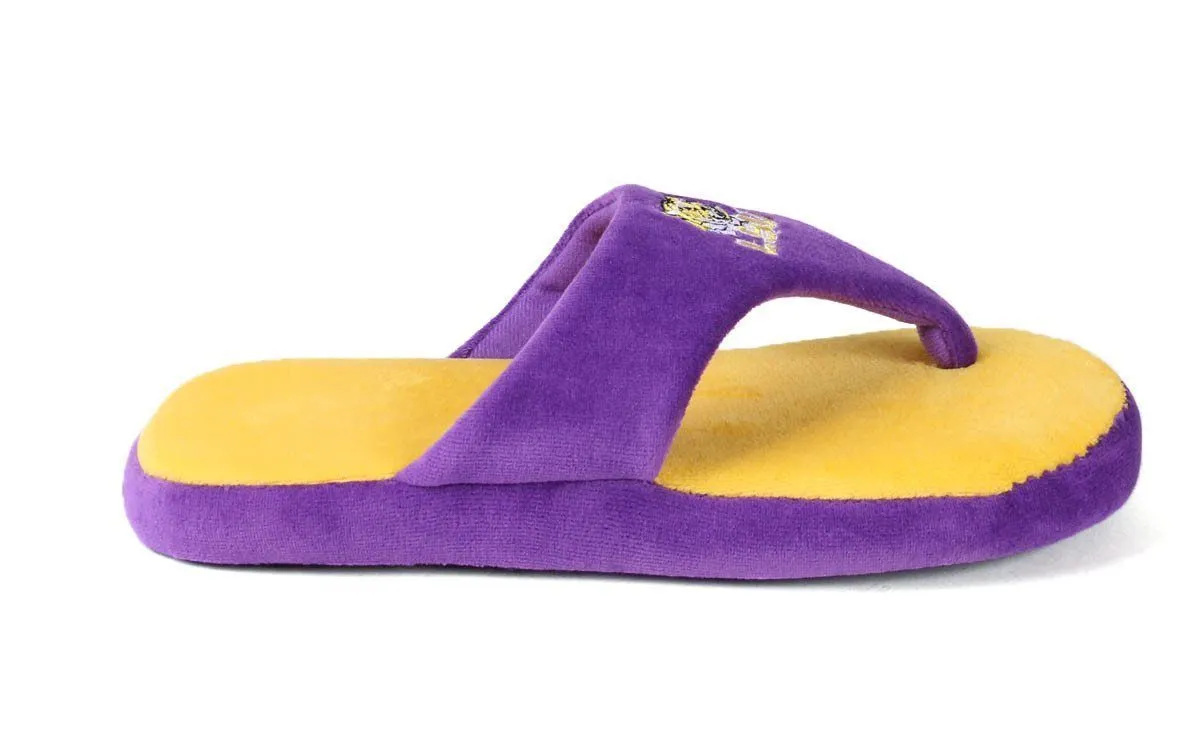 LSU Tigers Comfy Feet Flip Flop Slippers