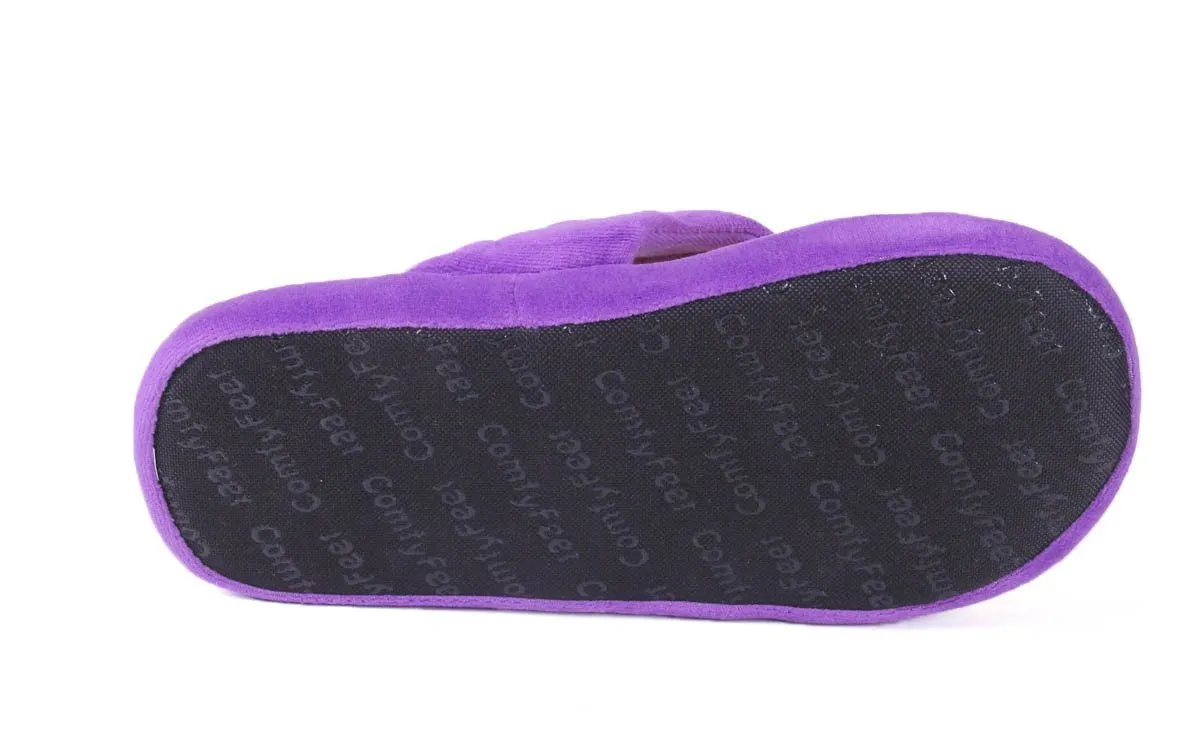 LSU Tigers Comfy Feet Flip Flop Slippers