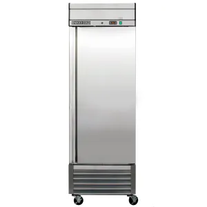 Maxx Cold - MXSR-23FDHC Single Door Reach-In Refrigerator, Bottom Mount, 27"W, 23 cu. ft. Storage Capacity, in Stainless Steel