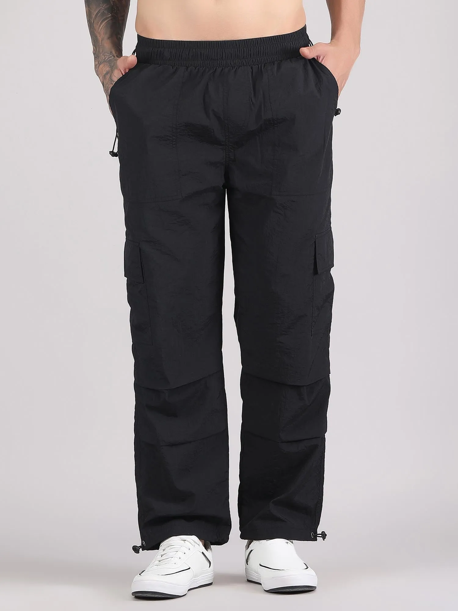 Men parachute track pants - waterproof pants