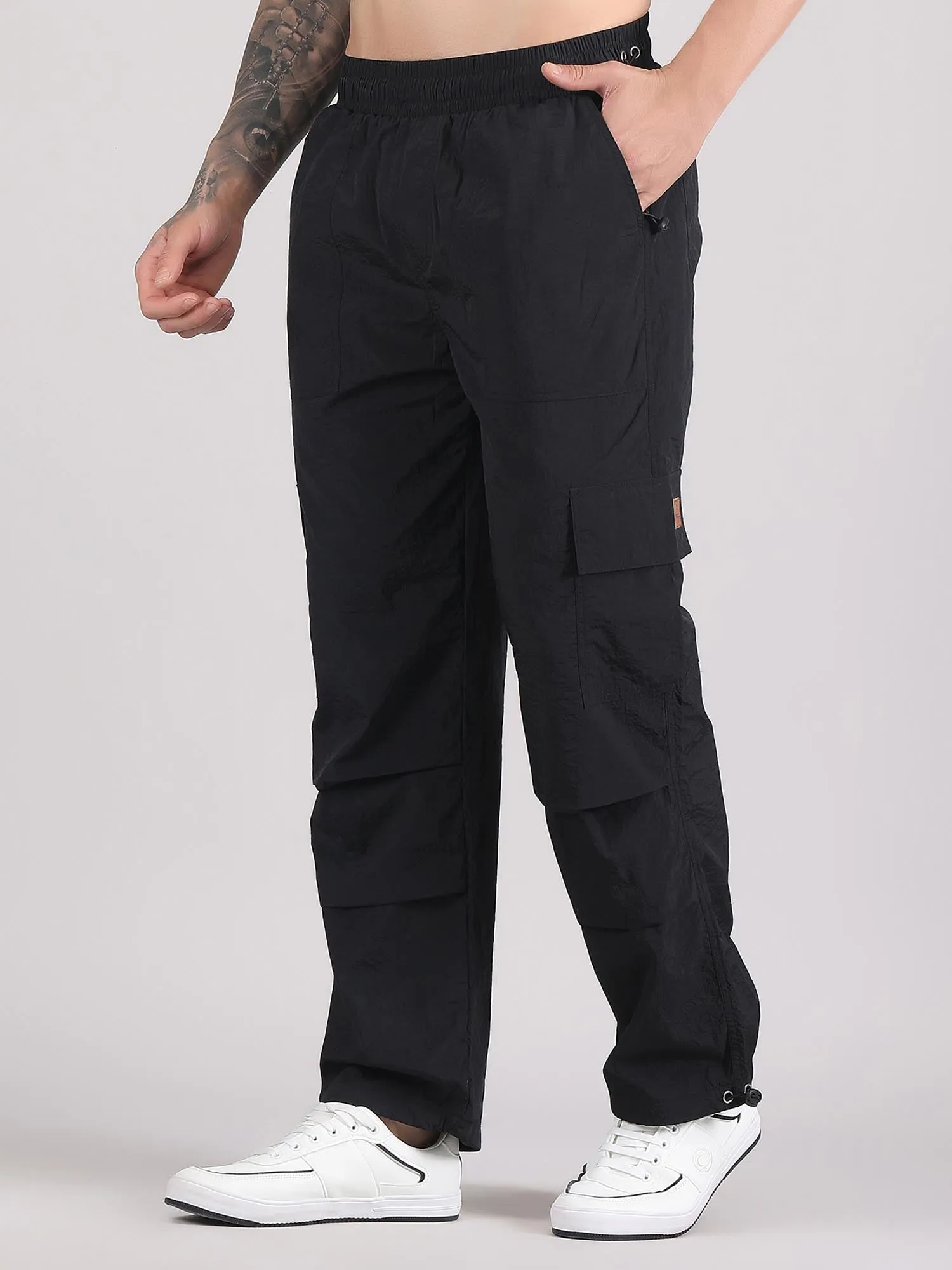 Men parachute track pants - waterproof pants