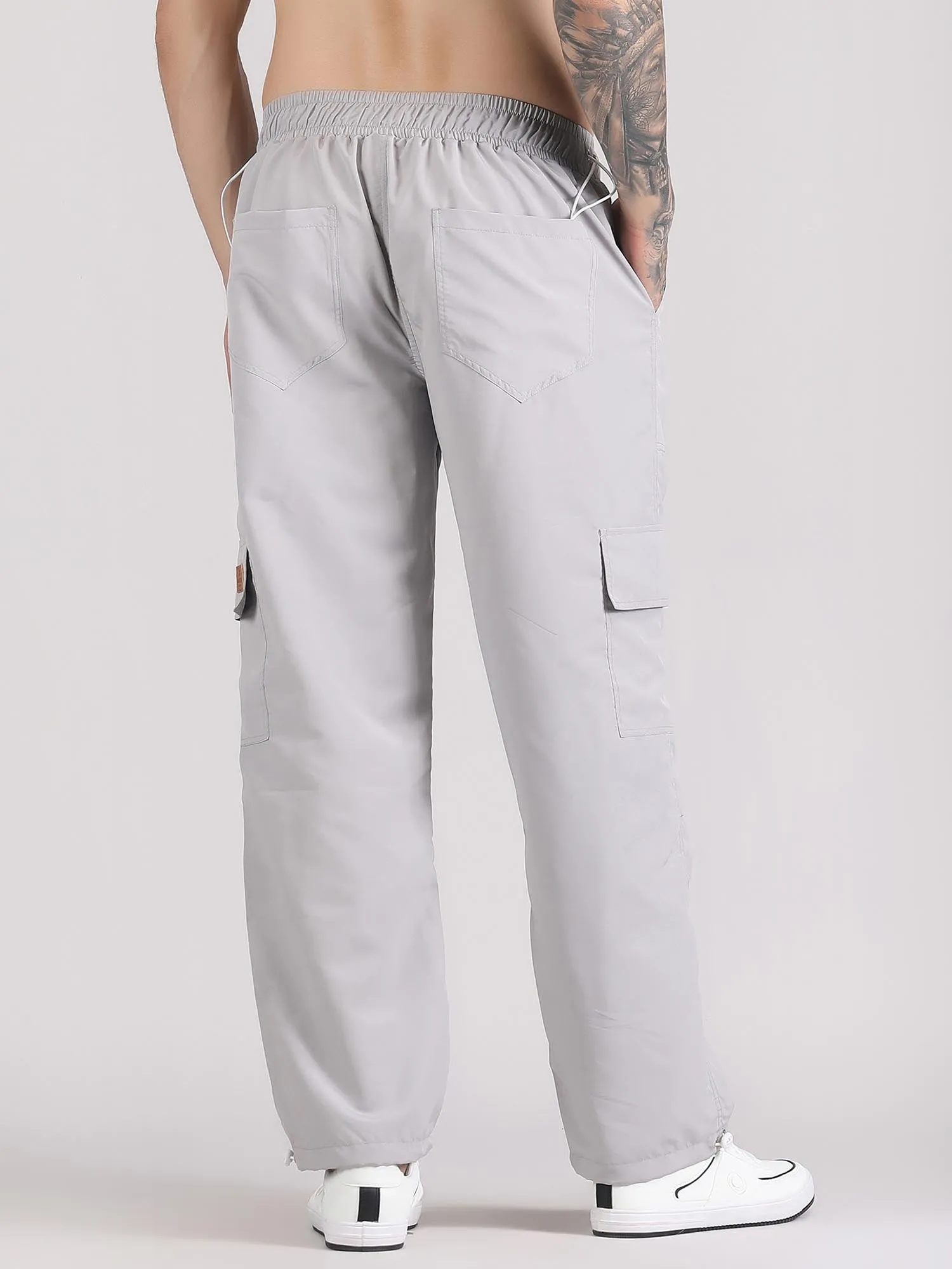 Men parachute track pants - waterproof pants