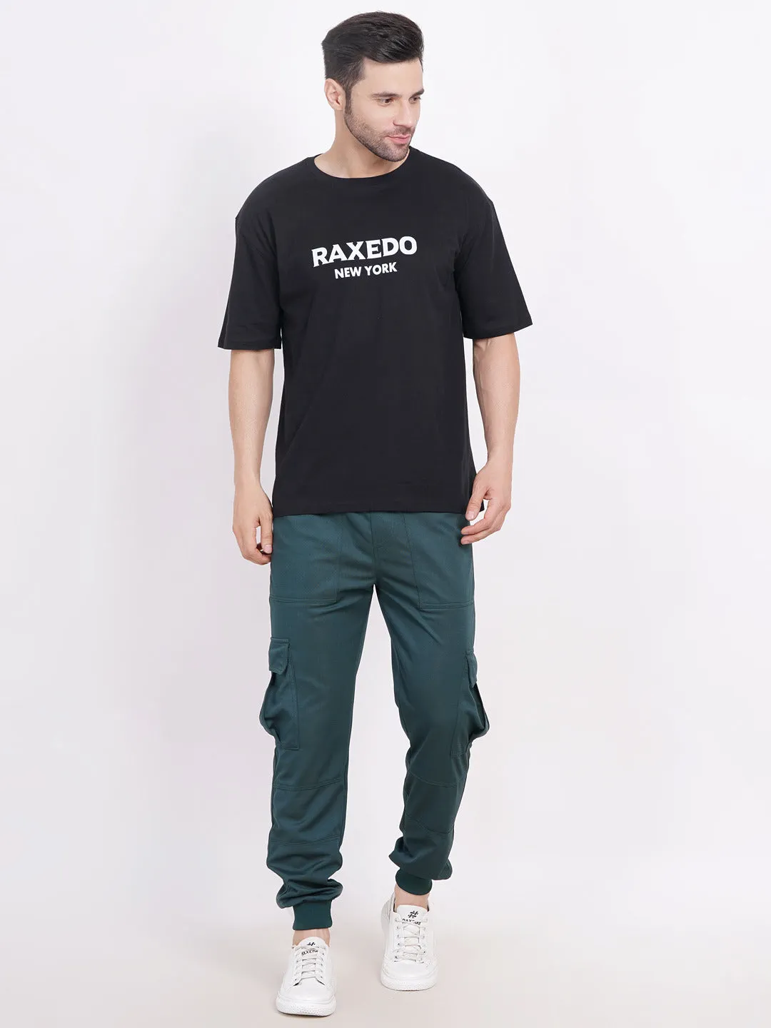 mens loose fit cargo pants