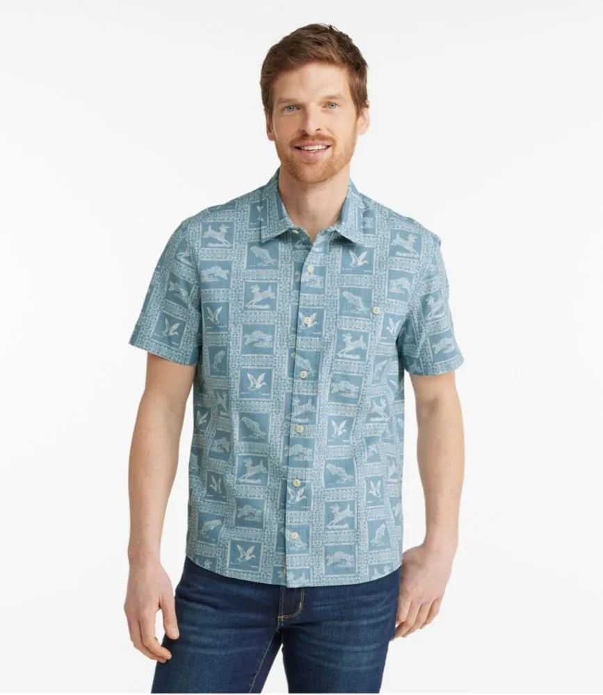 Men's Signature Vacationland Shirt, Short-Sleeve, Slim Fit