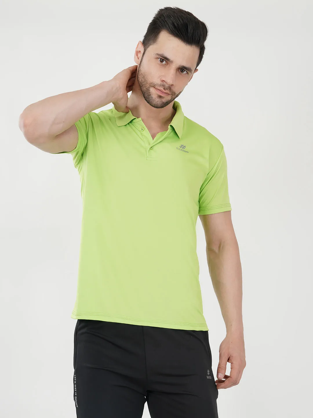 Mens t shirt with collar